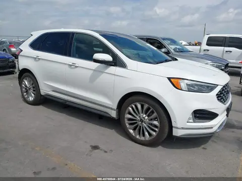 2FMPK3K91LBA10962 — 2020 Ford Edge Titanium, Задняя часть (Rear), фото до ремонта
