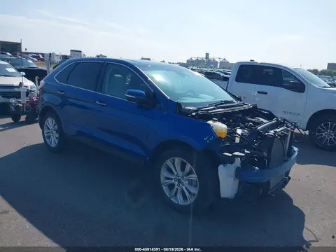 2FMPK4K99LBB09390 — 2020 Ford Edge Titanium, Передняя часть (Front End), фото до ремонта