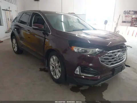 2FMPK4K94MBA48659 — 2021 Ford Edge Titanium, Left & Right Side, фото до ремонта