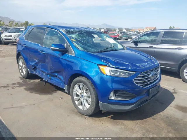 2022 Ford Edge Titanium VIN 2FMPK4K97NBB05373 фото 1