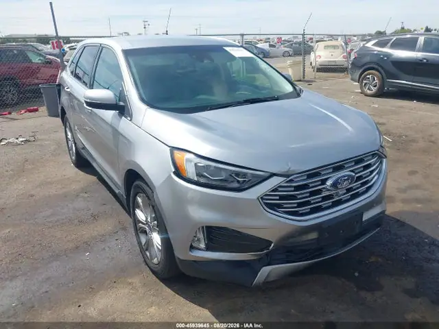 2FMPK4K96NBA55680 — 2022 Ford Edge Titanium, Задняя часть (Rear), фото до ремонта