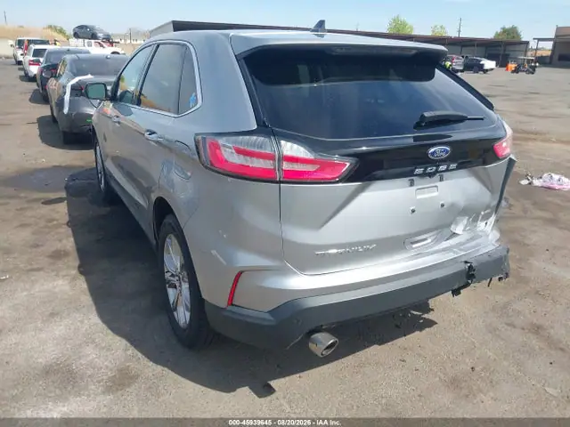 2FMPK4K96NBA55680 — 2022 Ford Edge Titanium, фото 3 с аукциона IAAI 14.10.2026, Задняя часть