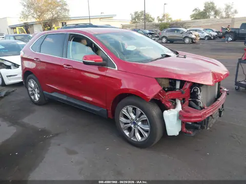 2FMPK4K91NBA82236 — 2022 Ford Edge Titanium, Передняя часть (Front End), фото до ремонта