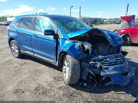 2FMPK4K90PBA22371 — 2023 Ford Edge Titanium, Передняя часть (Front End), фото до ремонта