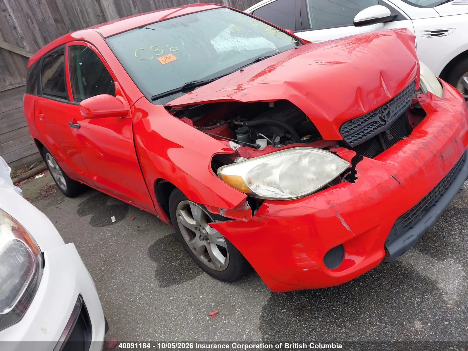 2005 Toyota Corolla Matrix Xr VIN 2T1KR32E85C900747 фото 1
