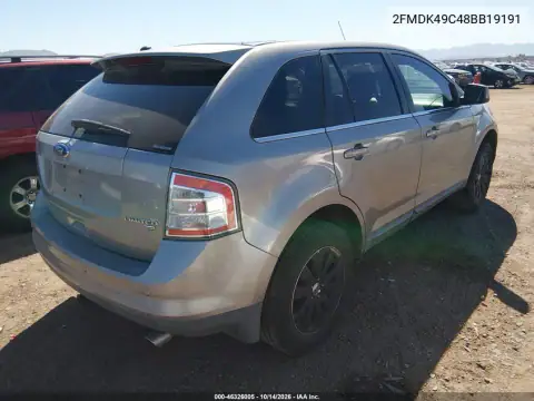 2FMDK49C48BB19191 — 2008 Ford EDGE, фото 4 с аукциона IAAI, Возвращение во владение