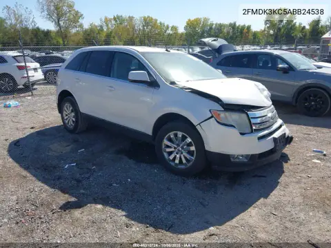 2FMDK3KC5ABB24538 — 2010 Ford EDGE, Передняя часть, фото до ремонта