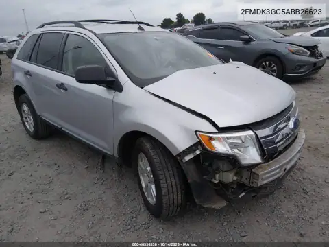 2FMDK3GC5ABB26623 — 2010 Ford EDGE, Передняя часть, фото до ремонта