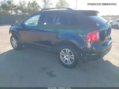 2011 Ford Edge Se VIN 2FMDK3GC5BBB34965 фото 4