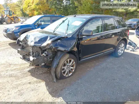 2011 Ford Edge Limited VIN 2FMDK3KC3BBA05436 фото 2