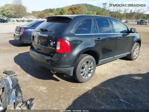 2011 Ford Edge Limited VIN 2FMDK3KC3BBA05436 фото 4