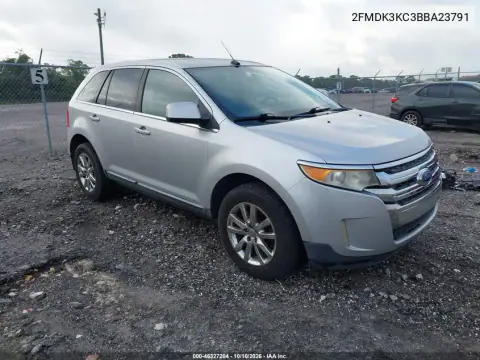 2011 Ford Edge Limited VIN 2FMDK3KC3BBA23791 фото 2
