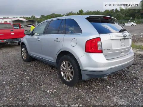 2011 Ford Edge Limited VIN 2FMDK3KC3BBA23791 фото 4
