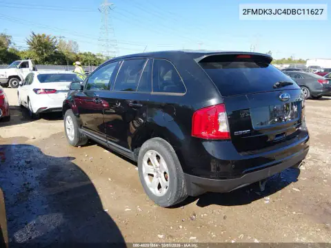 2013 Ford Edge Sel VIN 2FMDK3JC4DBC11627 фото 4