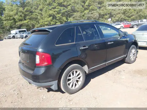 2013 Ford Edge Se VIN 2FMDK3GC5DBB01497 фото 5