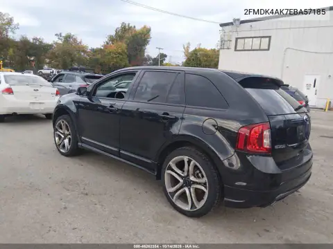 2FMDK4AK7EBA57185 — 2014 Ford EDGE, фото 4 с аукциона IAAI, Правый бок