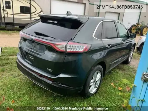 2015 Ford Edge Sel VIN 2FMTK4J86FBB53746 фото 4