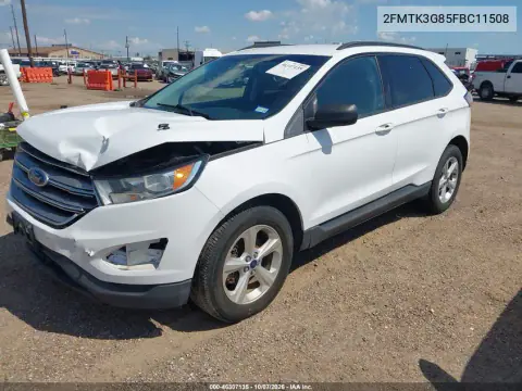 2015 Ford Edge Se VIN 2FMTK3G85FBC11508 фото 3