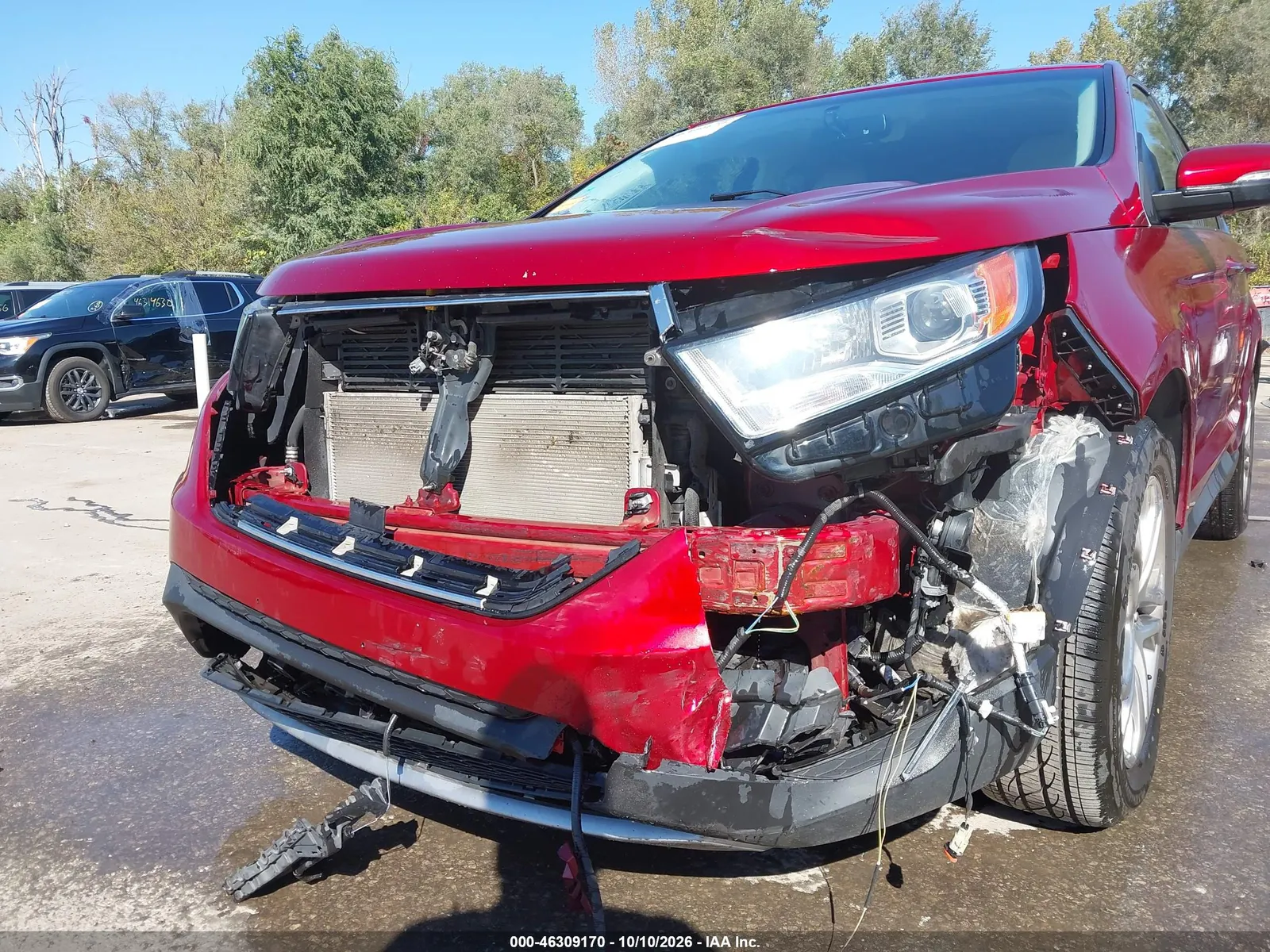 2015 Ford Edge Titanium VIN 2FMTK4K87FBC03648 фото 7