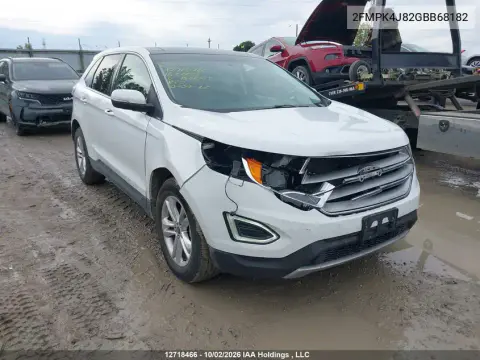 2FMPK4J82GBB68182 — 2016 Ford EDGE, Передняя часть, фото до ремонта