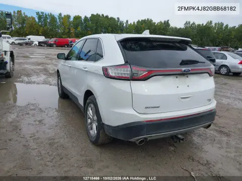 2016 Ford Edge Sel VIN 2FMPK4J82GBB68182 фото 4