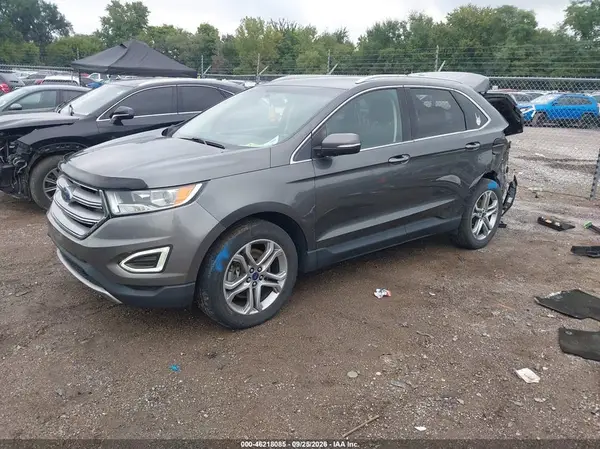 2FMPK4K89GBB67335 — 2016 Ford EDGE, фото 2 с аукциона IAAI, Задняя часть
