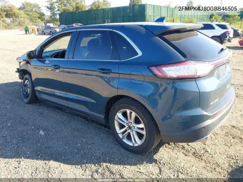 2016 Ford Edge Sel VIN 2FMPK4J80GBB46505 фото 4