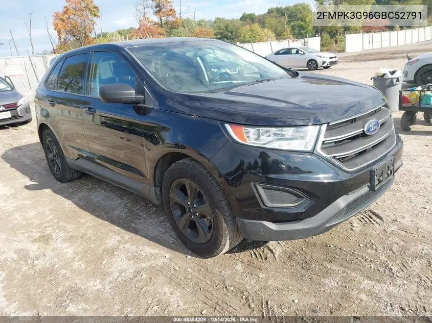 2FMPK3G96GBC52791 — 2016 Ford EDGE, фото 2 с аукциона IAAI, Задняя часть слева
