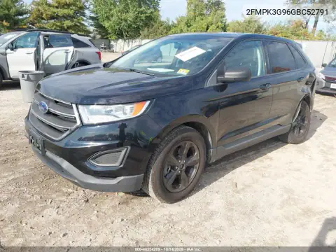 2FMPK3G96GBC52791 — 2016 Ford EDGE, фото 3 с аукциона IAAI, Задняя часть слева