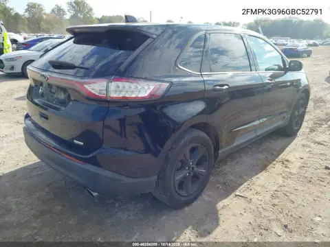 2FMPK3G96GBC52791 — 2016 Ford EDGE, фото 5 с аукциона IAAI, Задняя часть слева
