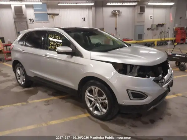 2FMPK4K80HBB60288 — 2017 Ford EDGE, Передняя часть (Front), фото до ремонта