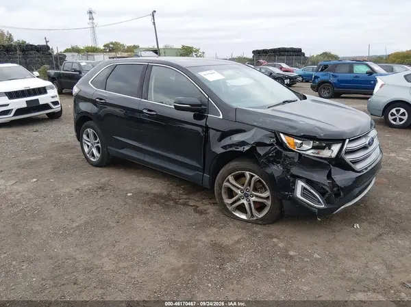 2FMPK4K90HBB89878 — 2017 Ford EDGE, Передняя часть (Front End), фото до ремонта