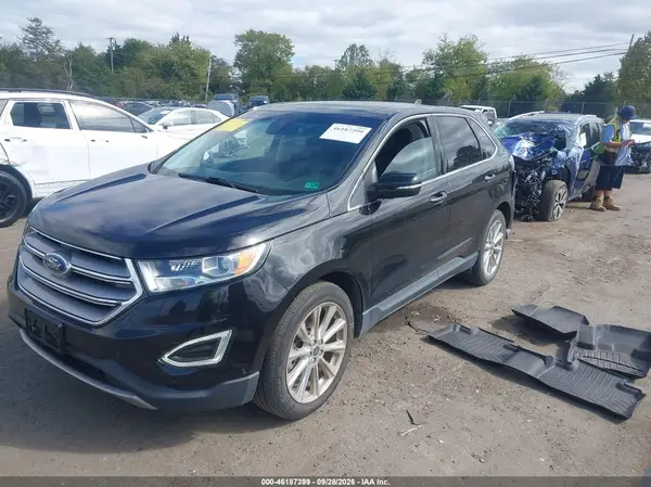 2FMPK4K86HBB78228 — 2017 Ford EDGE, фото 2 с аукциона IAAI, Задняя часть