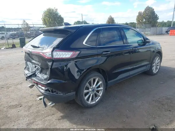 2FMPK4K86HBB78228 — 2017 Ford EDGE, фото 4 с аукциона IAAI, Задняя часть