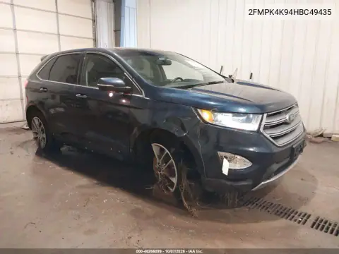 2FMPK4K94HBC49435 — 2017 Ford EDGE, Правая сторона, фото до ремонта