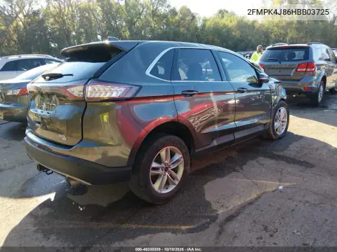 2017 Ford Edge Sel VIN 2FMPK4J86HBB03725 фото 5