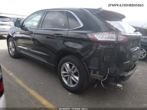 2017 Ford Edge Sel VIN 2FMPK4J90HBB45865 фото 4