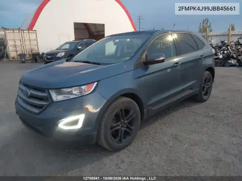2018 Ford Edge Sel VIN 2FMPK4J99JBB45661 фото 3