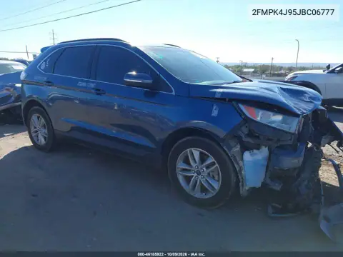 2FMPK4J95JBC06777 — 2018 Ford EDGE, Передняя часть, фото до ремонта