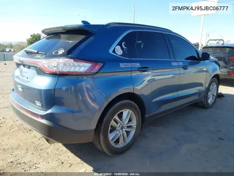 2018 Ford Edge Sel VIN 2FMPK4J95JBC06777 фото 4