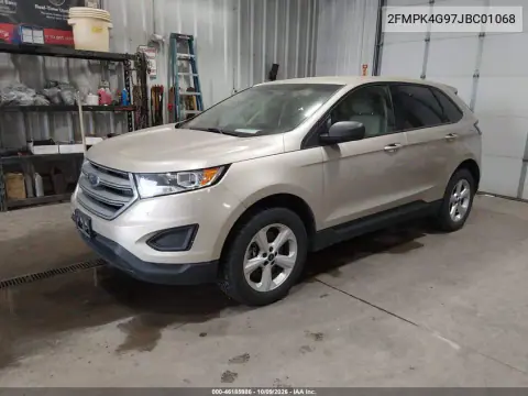 2018 Ford Edge Se VIN 2FMPK4G97JBC01068 фото 2
