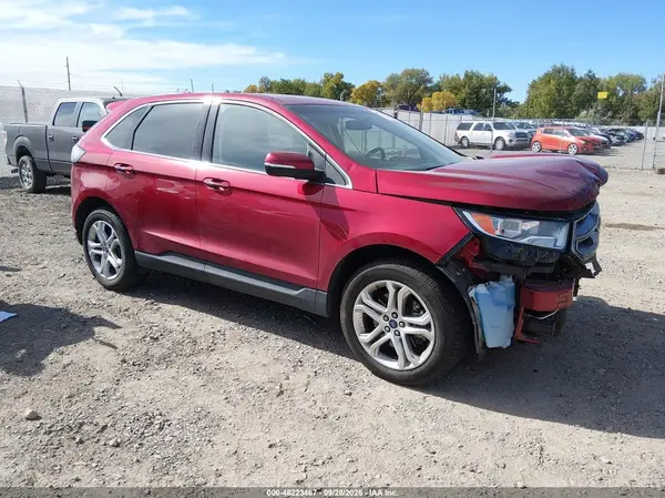 2FMPK4K90JBB95671 — 2018 Ford EDGE, Передняя часть (Front End), фото до ремонта