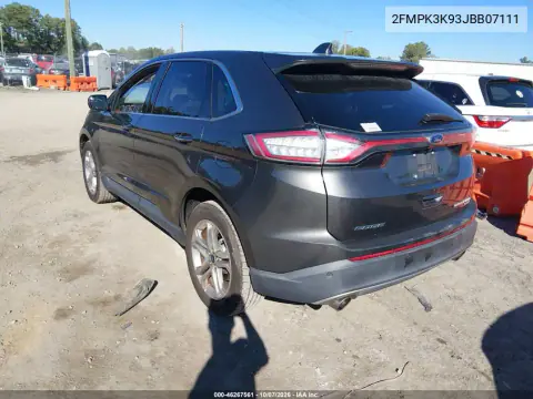 2018 Ford Edge Titanium VIN 2FMPK3K93JBB07111 фото 4