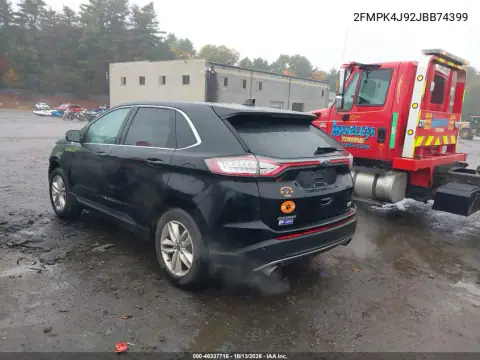2018 Ford Edge Sel VIN 2FMPK4J92JBB74399 фото 4