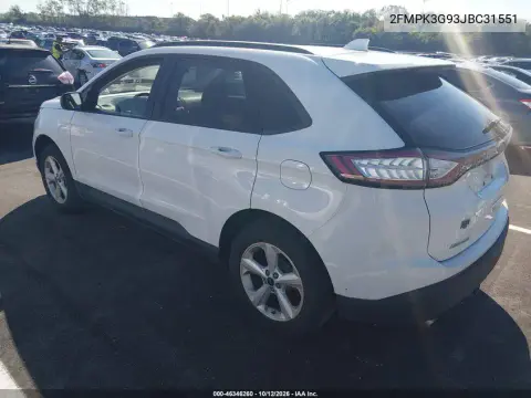 2018 Ford Edge Se VIN 2FMPK3G93JBC31551 фото 4