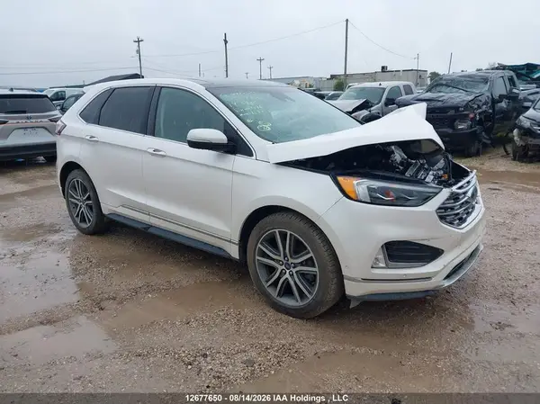 2FMPK4K98KBC07826 — 2019 Ford EDGE, Передняя часть (Front), фото до ремонта