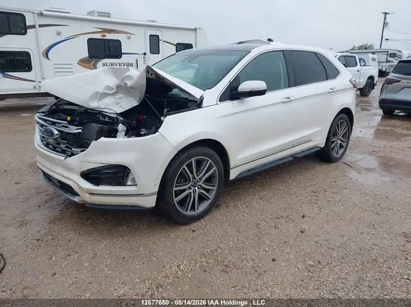 2FMPK4K98KBC07826 — 2019 Ford EDGE, фото 2 с аукциона IAAI 29.09.2026, Передняя часть