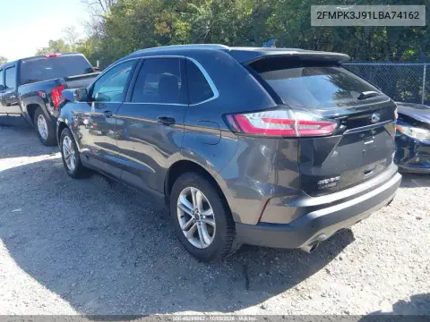 2020 Ford Edge Sel VIN 2FMPK3J91LBA74162 фото 4