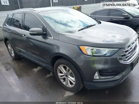 2FMPK3J99LBA78735 — 2020 Ford EDGE, Естественный износ, фото до ремонта