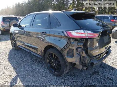 2020 Ford Edge St Line VIN 2FMPK4J90LBB25091 фото 4